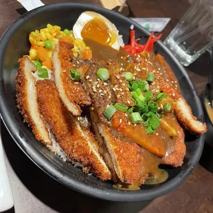 Chicken Katsu Don Bowl