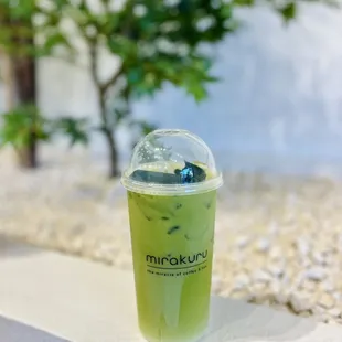 Green Thai pandan coco milk