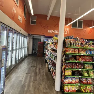 a view of a grocery store