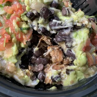 Grilled chicken burrito bowl