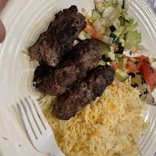 Meat Kofta with Rice
