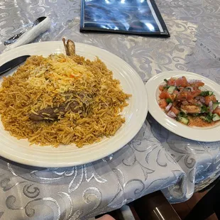 Lamb Shank Kabsa