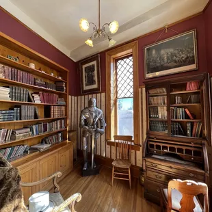 the library of the castle