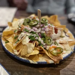 Nachos (vegetarian)