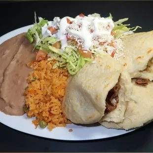 Gorditas platter