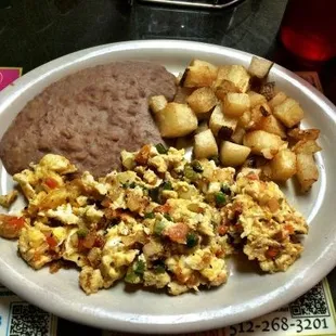 Mexican Style Scrambled Eggs