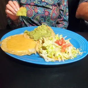 a plate of food