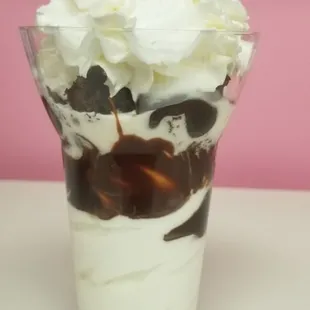 New this season! ( when available) Try our parfaits! With our toppings galore possibilities are endless!