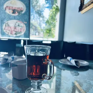 Cardamom tea ( free refills)