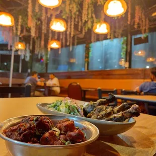 Late night menu in Dhaba seating