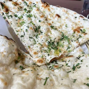 Garlic naan
