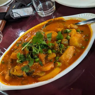 Mixed vegetable curry