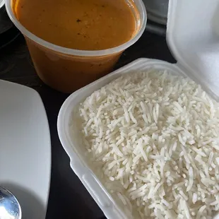 Tikka Masala to go.