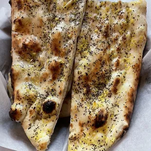 Garlic Basil Naan