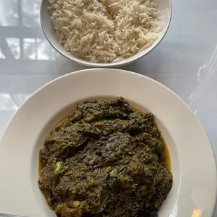 Palak Masala w/ Lamb