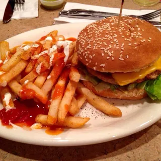 Punjabi Chicken Burger