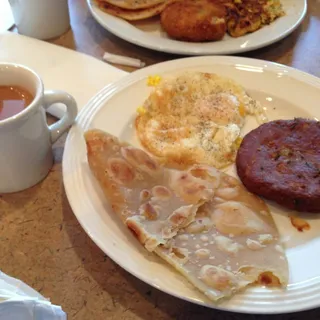 Nashta Plate with Chai