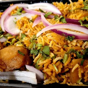 Vegetable biryani