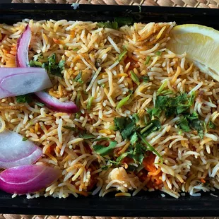 Chicken biryani