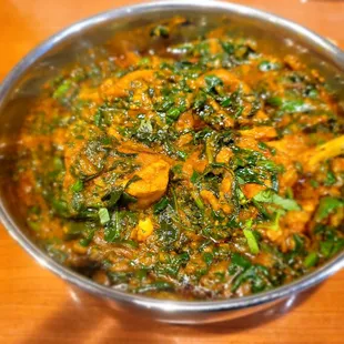 a close up of a bowl of food