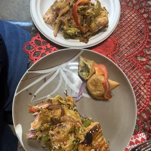 Split! Mothers &amp; my lunch.