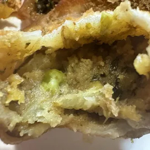 Inside of the samosa!
