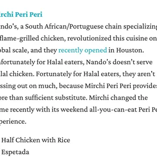 We are incredibly honored to be mentioned by @houstoneatz &amp; @culturemaphou for top 25 Halal Restaurants in Houston!