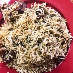 Paloa with mutton was the best rice in any country I have ever tried. The dish looks simple but the flavors are complex.