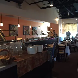 Large buffet