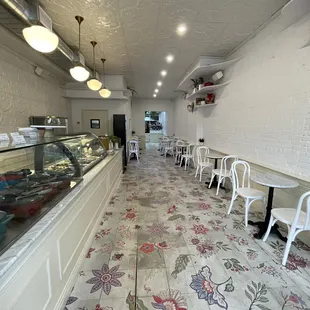 the interior of a restaurant