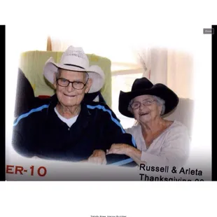 an older man and a younger woman