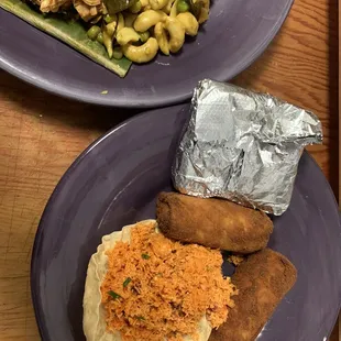Impossible beef rolls