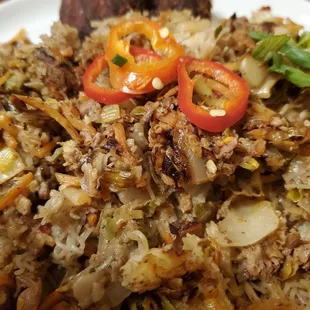 Gluten free rice dish which has so much flavor to it. I forget what it&apos;s called