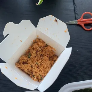 Pol sambol - coconut based relish that was quite the mix of sweet/sour/spicy, and took me a minute to realize it was coconut