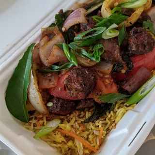 Deviled Chick'n w/ Fried Rice