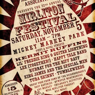 2011 Mirliton Festival on Saturday November 5th