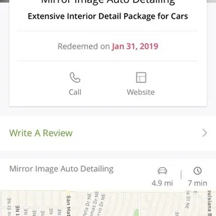 Then redeeming the Groupon before appointment