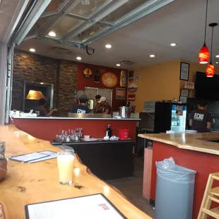 The kids are so busy screwing around, they can't be bothered to serve the customers. If o were the owner is want to know this.