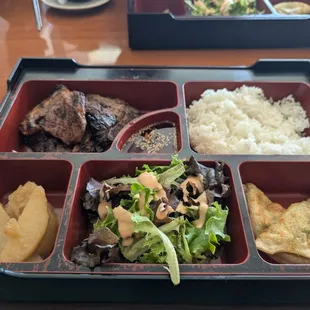 Kalbi Bento Box