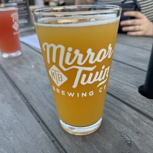 Mango-peach sour