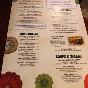 menu, sushi and sashimi