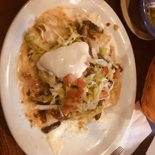 Enchiladas Mis Pueblos. Delicious!!