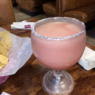 Medium pomegranate margarita