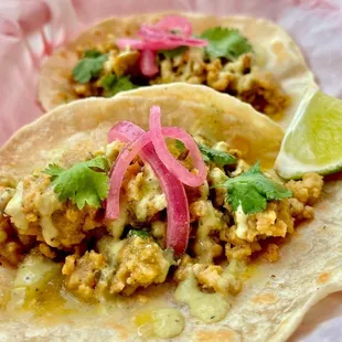 Tacos (tortillas de harina)