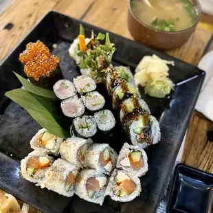 sushi, food, sushi and sashimi, sashimi