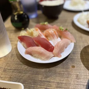 sashimi, sushi, food, sushi and sashimi