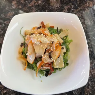 Calamari Seaweed Salad