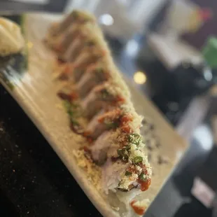 Scallop roll was great !