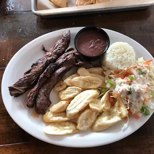 Carne asada plate