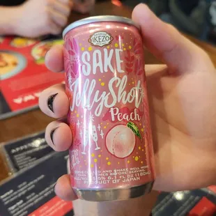 Jelly Peach Sake
